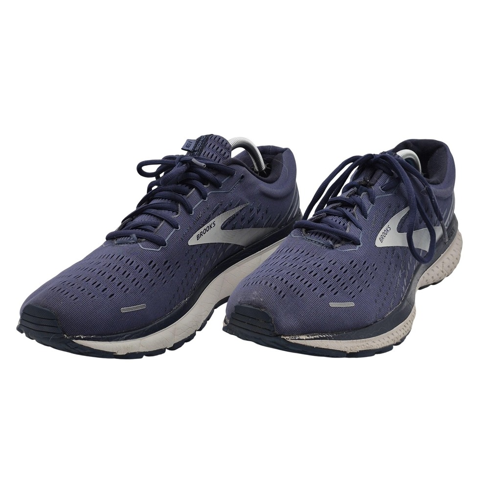 Brooks Ghost 13 Shoes Mens‎ Size 13 Blue Mesh Running Sneakers 1103481D467